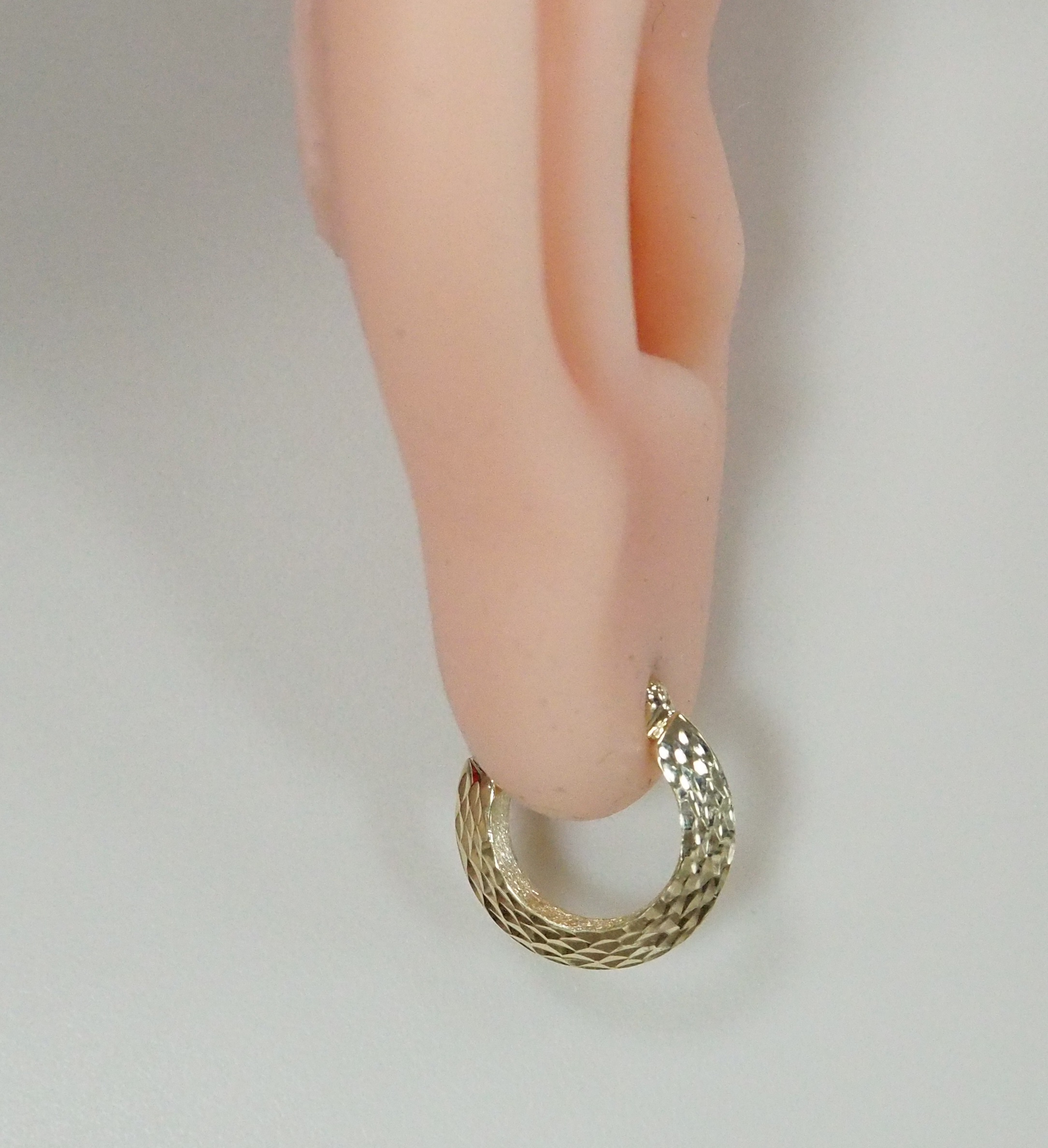 Серьги из желтого золота